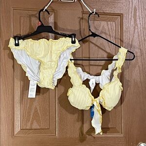 Cupshe yellow Bikini